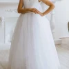 Custom a line princess girl dresses with bowknot beading