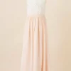 Custom a line princess halter flower girl dresses with lace