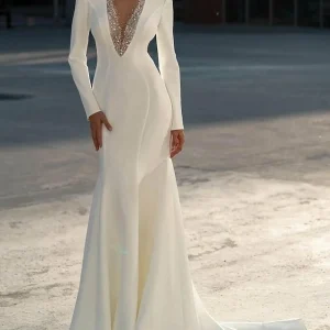 Custom copy of sheath column v neck sleeveless floor length mother of the bride dresses with split side ruffles sash sequins