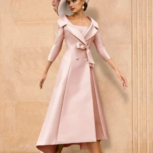 Custom a line princess long sleeveless mother of the bride dresses with bowknot