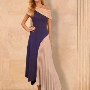 Custom a line princess asymmetrical mother of the bride dresses with ruffles