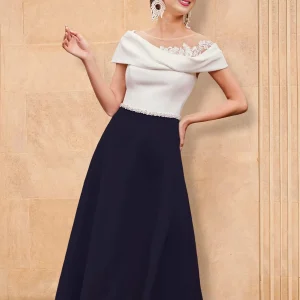 Custom a line princess mother of the bride dresses with applique beading