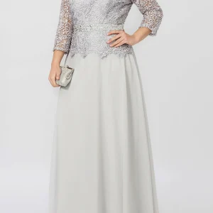 Custom a line princess mother of the bride dresses with applique sequins