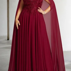 Custom a line princess v neck mother of the bride dresses with applique