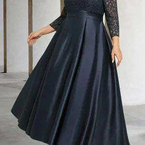 Custom a line princess long sleeves mother of the bride dresses with applique