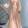 Custom a line princess v neck mother of the bride dresses with ruched