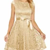 Custom a line princess round neck wedding guest cocktail dresses with applique