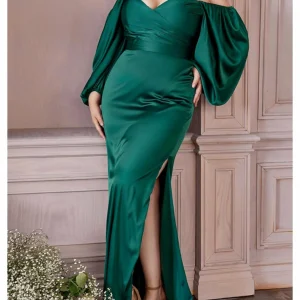 Custom sheath column off the shoulder floor length prom dresses