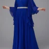 Custom a line princess v neck floor length prom dresses