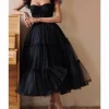 Custom a line princess spaghetti straps long prom dresses