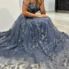 Custom a line princess sweetheart spaghetti straps floor length formal dress