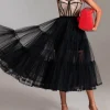 Custom a line princess tea length sweetheart spaghetti straps cocktail dresses