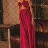 Custom a line princess one shoulder floor length cocktail dresses